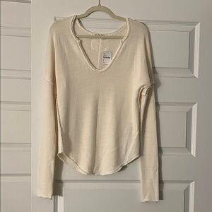 Free People Long Sleeve Knit Top